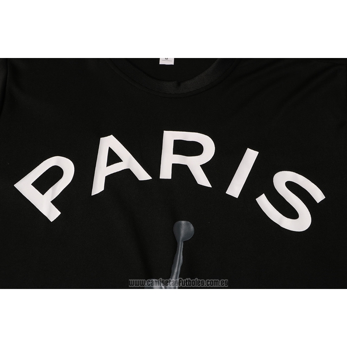 Chandal del Paris Saint-Germain Manga Corta 2021-2022 Negro